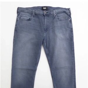 Paige Mens Jeans Blue Lennox Slim Fit Rayon Blend Soft Stretch Zip Fly 33x31